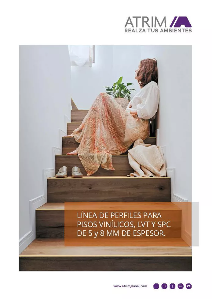 Catálogo Perfiles para pisos vinílicos